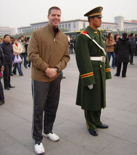 Beijing, China - My New Friend!